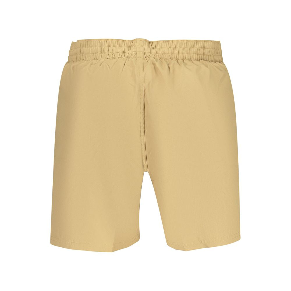 Nike Beige Polyster Men Boxer