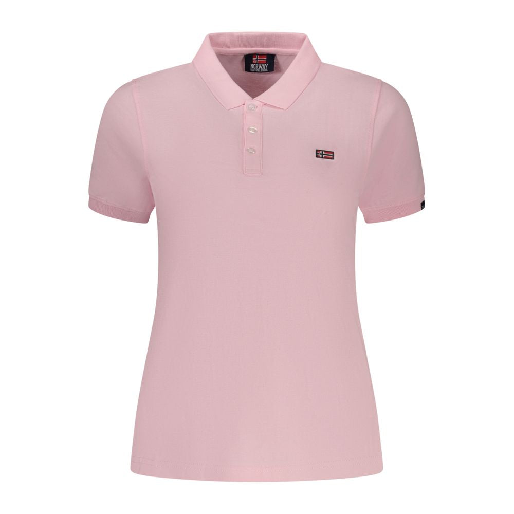 Norway 1963 Rosa Cotton Women Polo