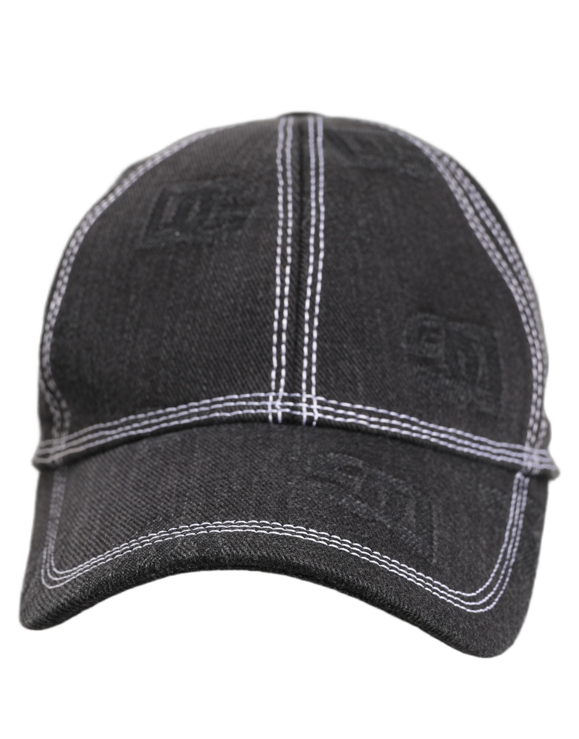 Dolce & Gabbana Men Black Cotton 6 Panel Baseball Capello Hat
