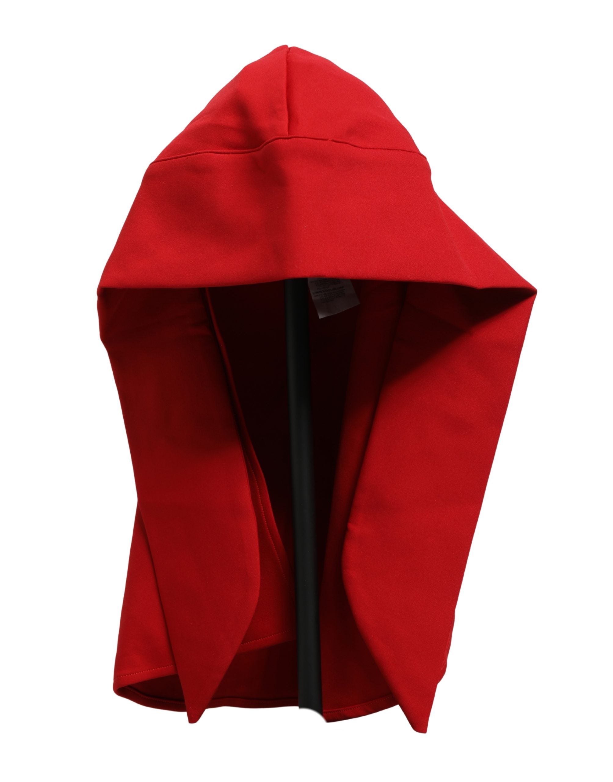 Dolce & Gabbana Women Red Polyester Whole Head Wrap Capello Hat