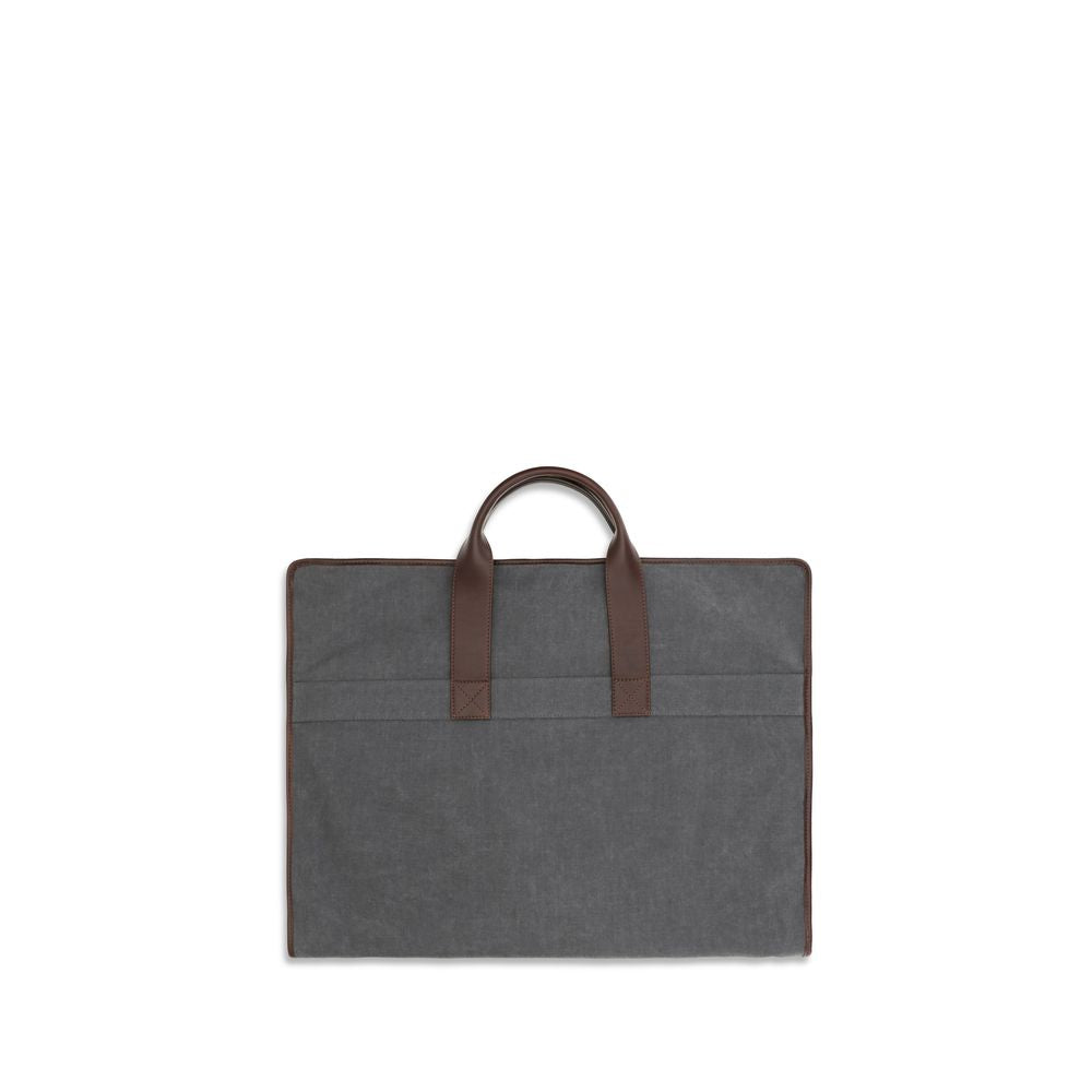 Brunello Cucinelli Gray Polyester Accessories