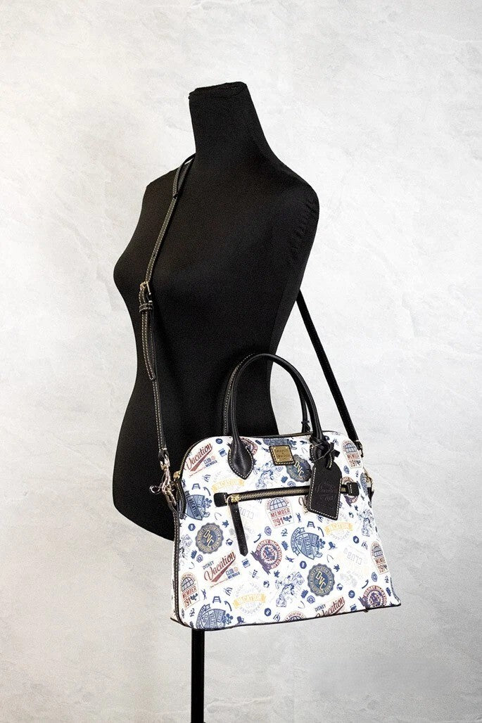 Dooney & Bourke Disney Vacation Club 2022 Domed Satchel Crossbody Handbag Purse