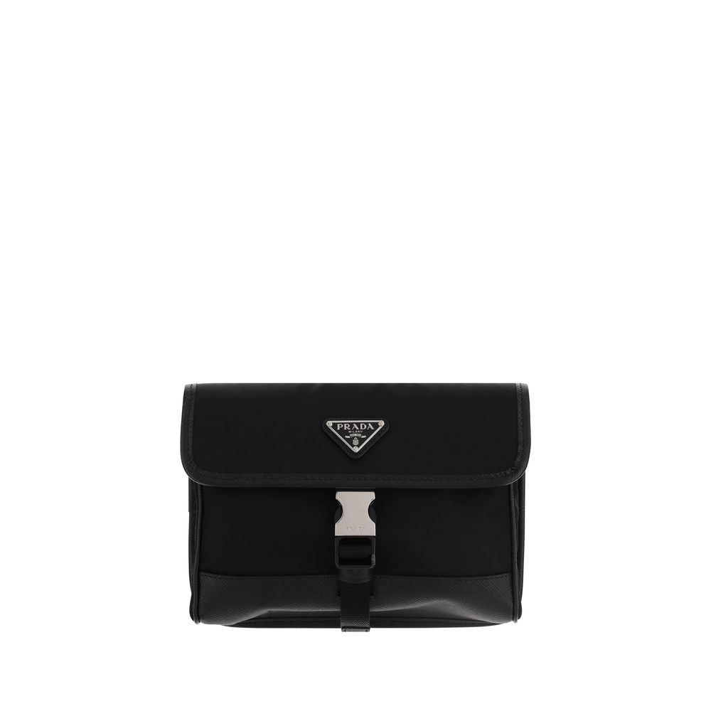 Prada Black Recycled Polyamide Other Accessories