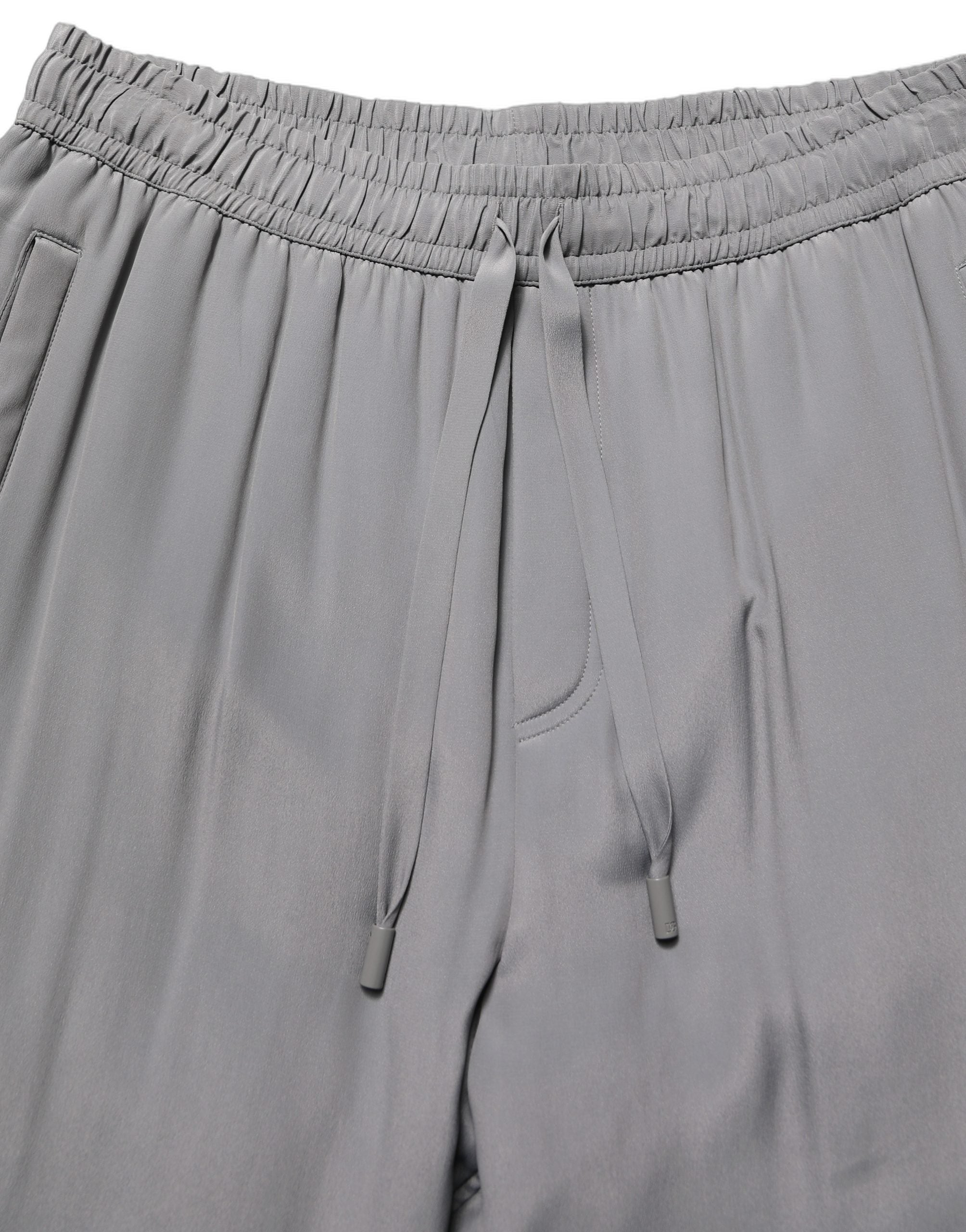 Dolce & Gabbana Gray Cotton Jogger Sweatpants Trouser Pants