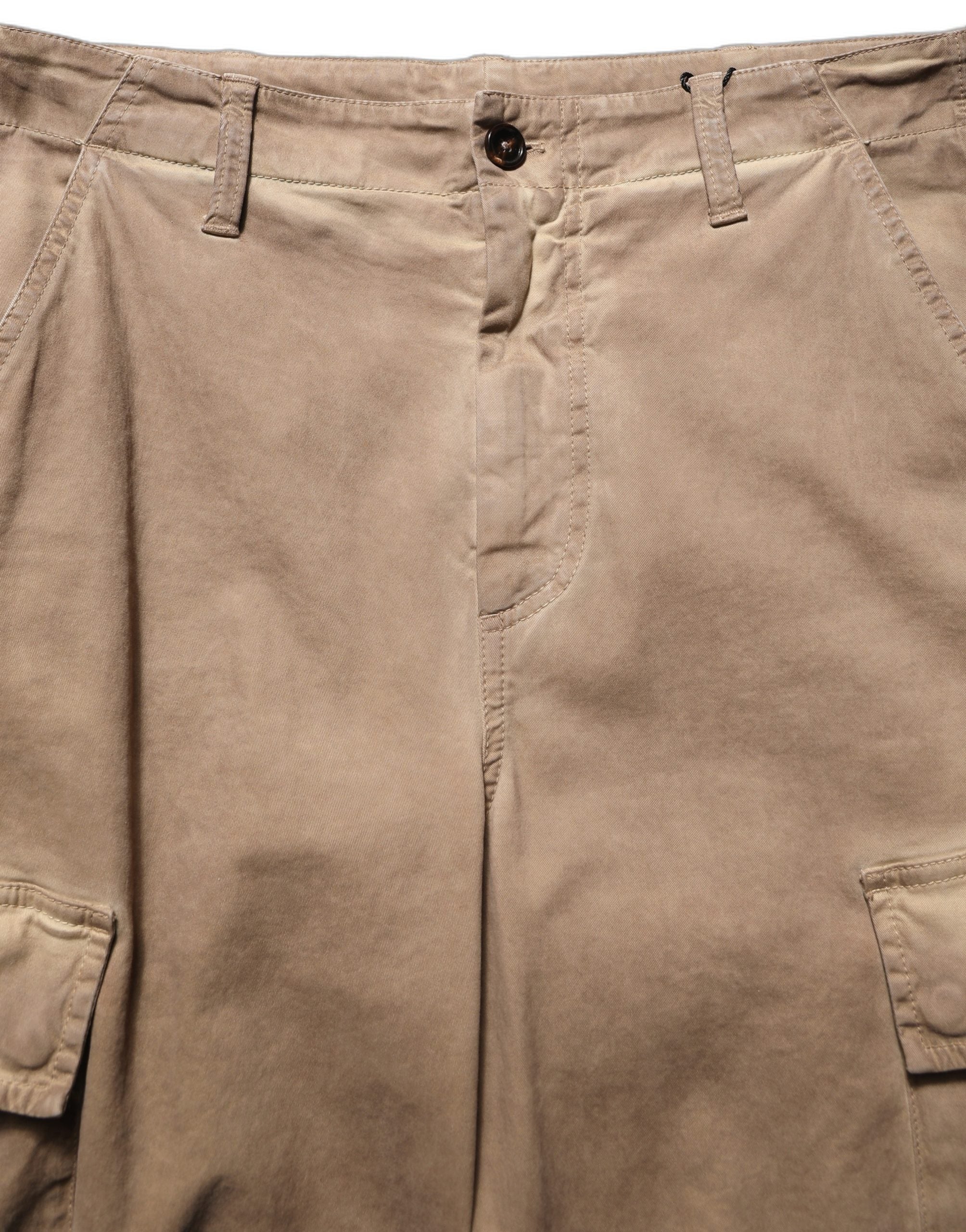 Dolce & Gabbana Brown Mid Waist Cargo Straight Trouser Pants