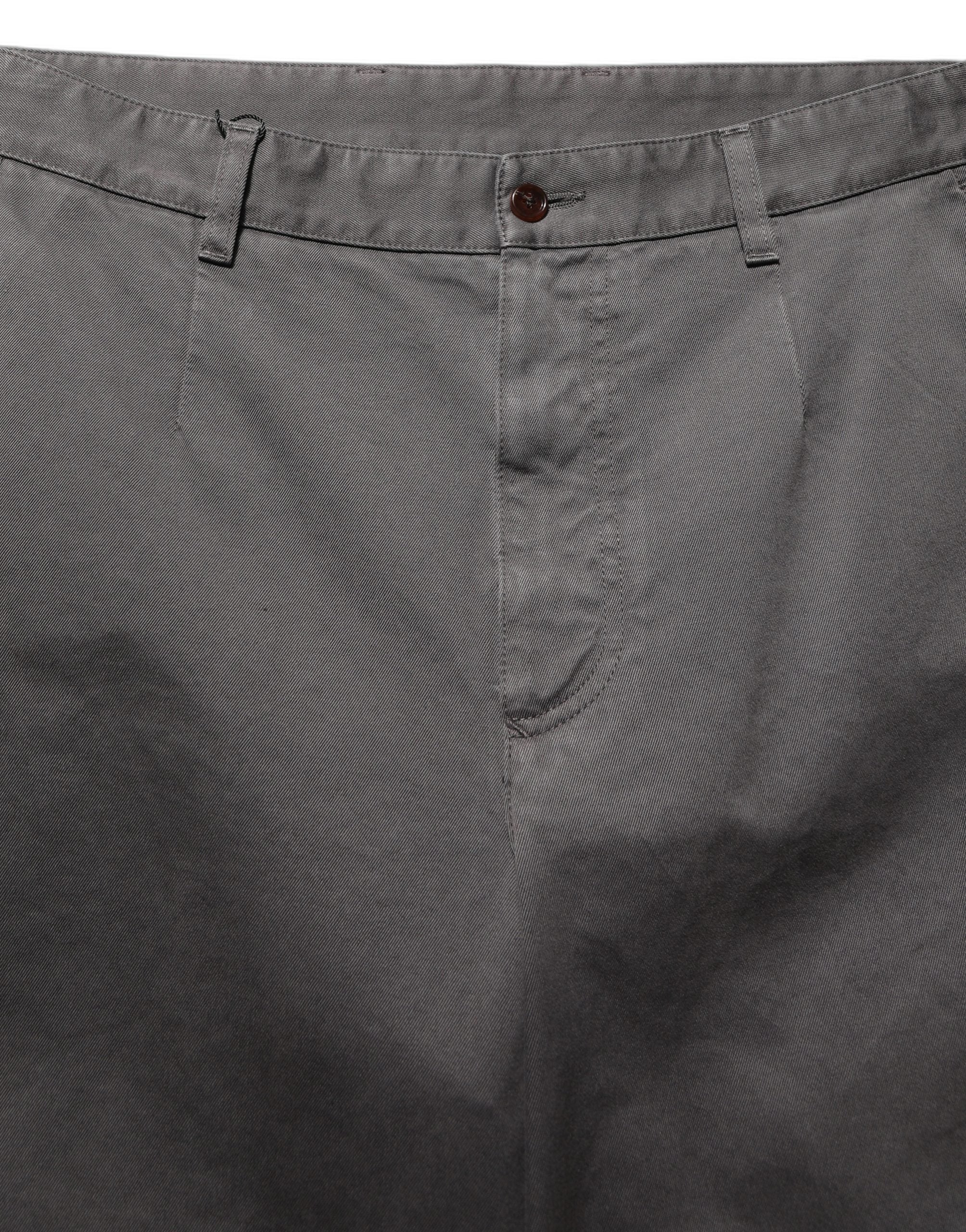 Dolce & Gabbana Dark Gray MidWaist Straight Men Trouser Pants