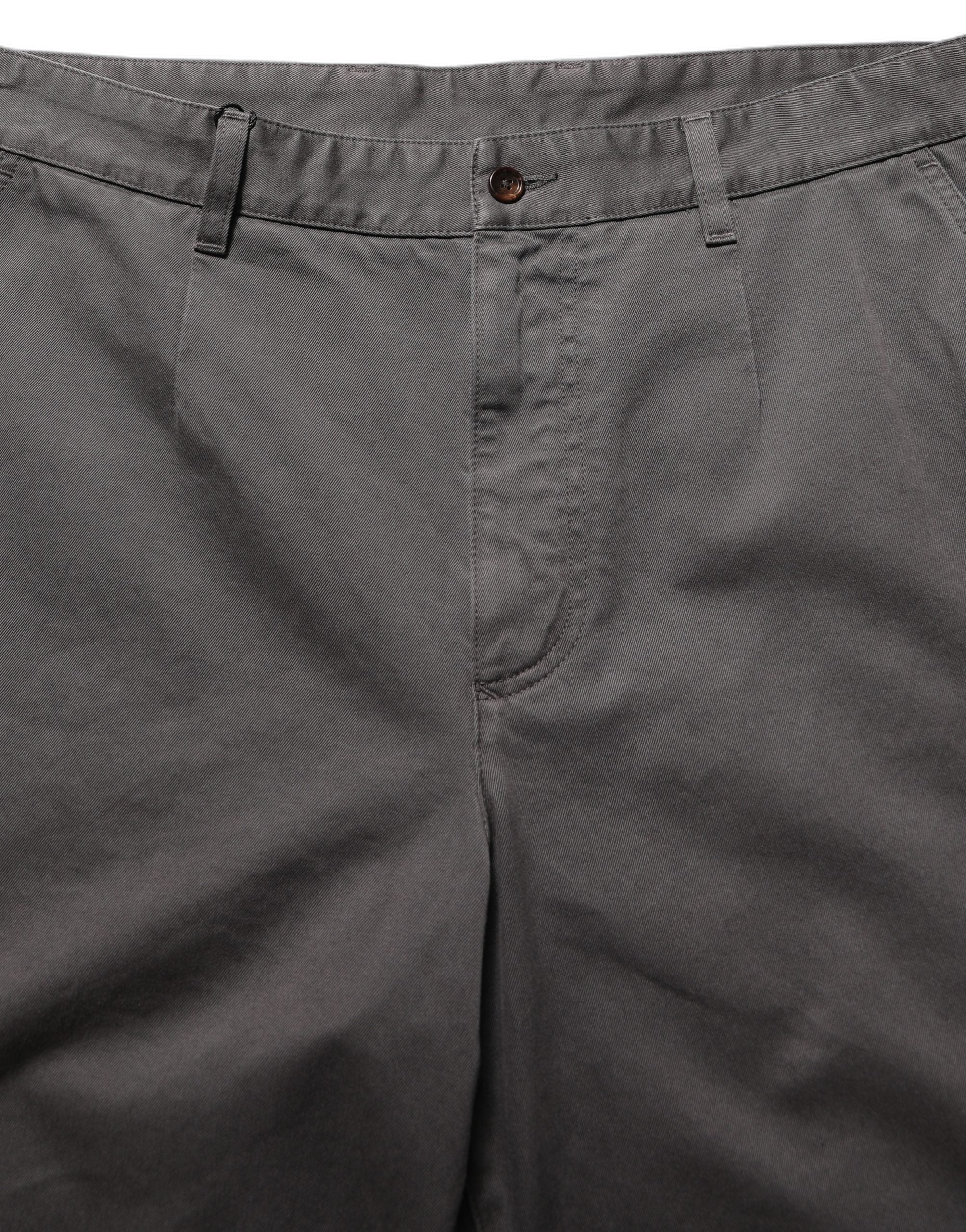 Dolce & Gabbana Dark Gray MidWaist Straight Men Trouser Pants