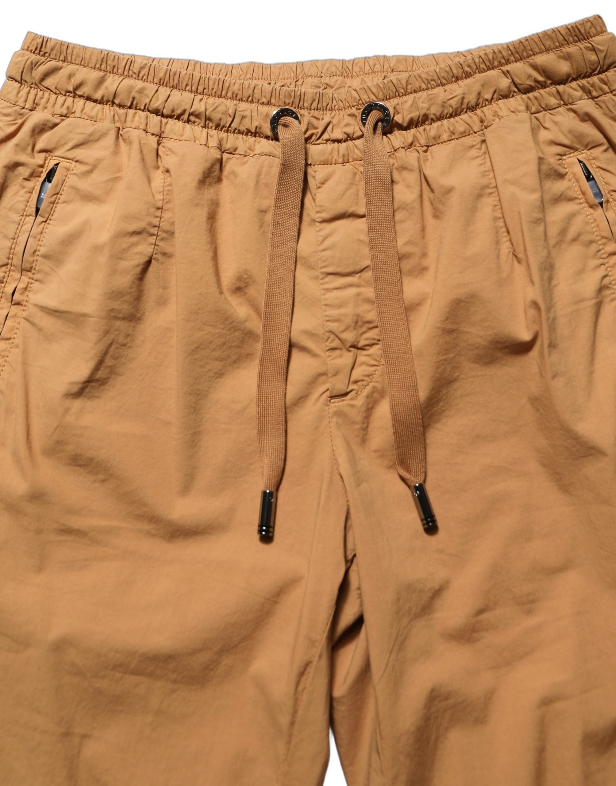 Dolce & Gabbana Brown MidWaist Skinny Jogger Sweatpants Pants