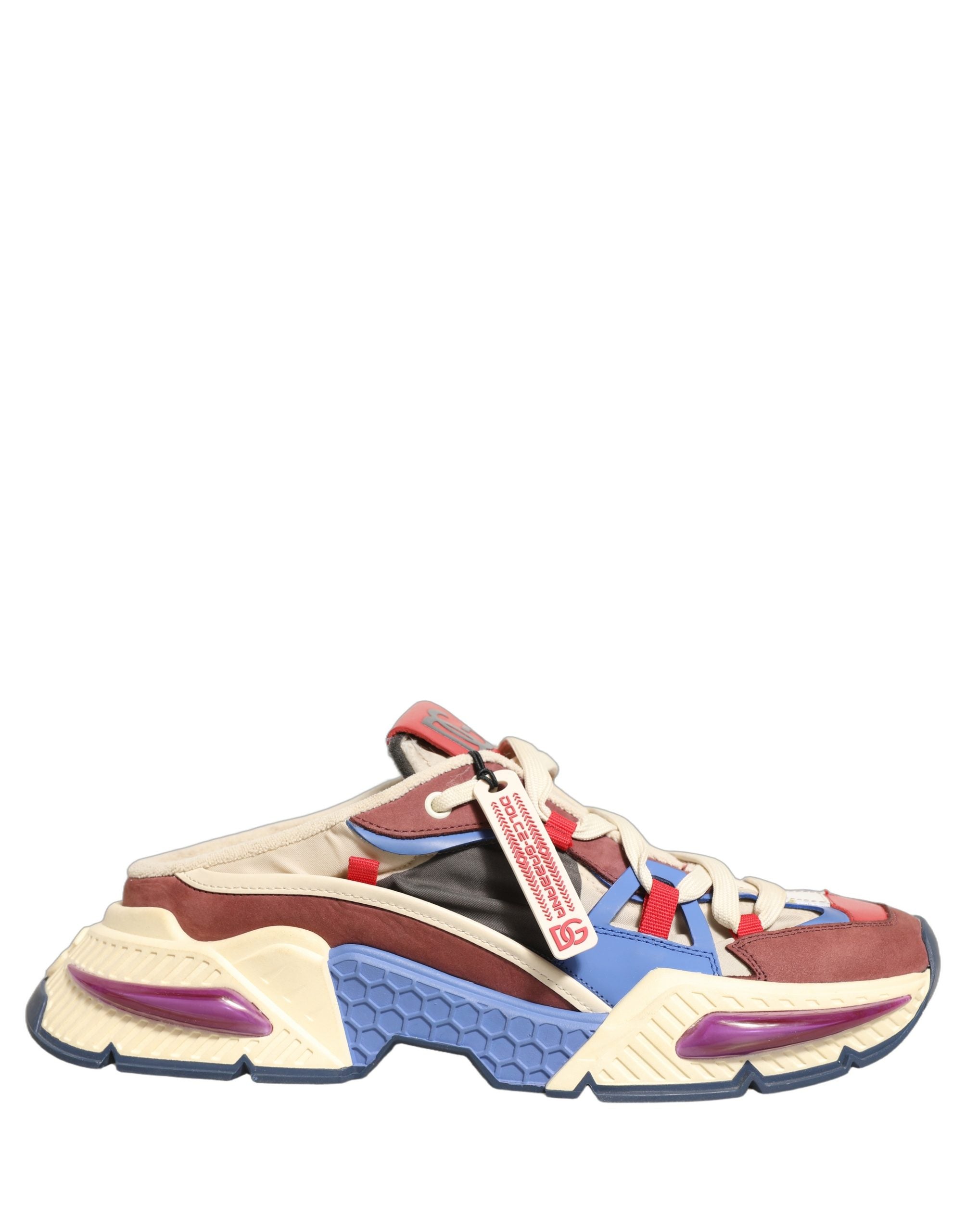 Dolce & Gabbana Multicolor Low Top Airmaster Sneakers Shoes