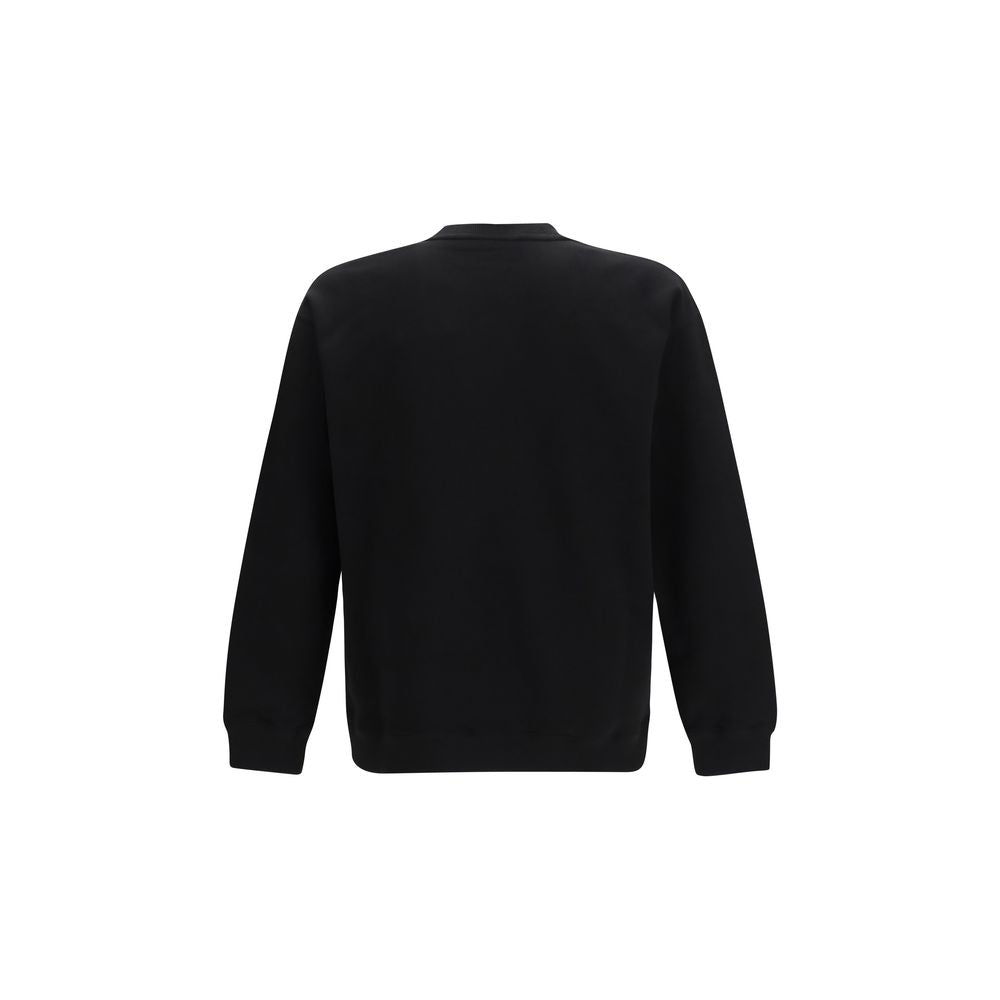 Valentino Garavani Black Cotton Sweatshirt