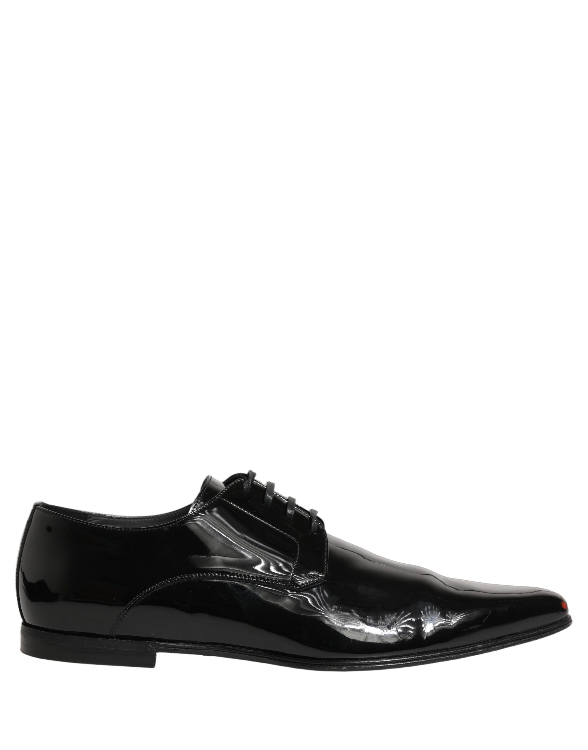 Dolce & Gabbana Black Leather Derby Dress Men Formal Shoes