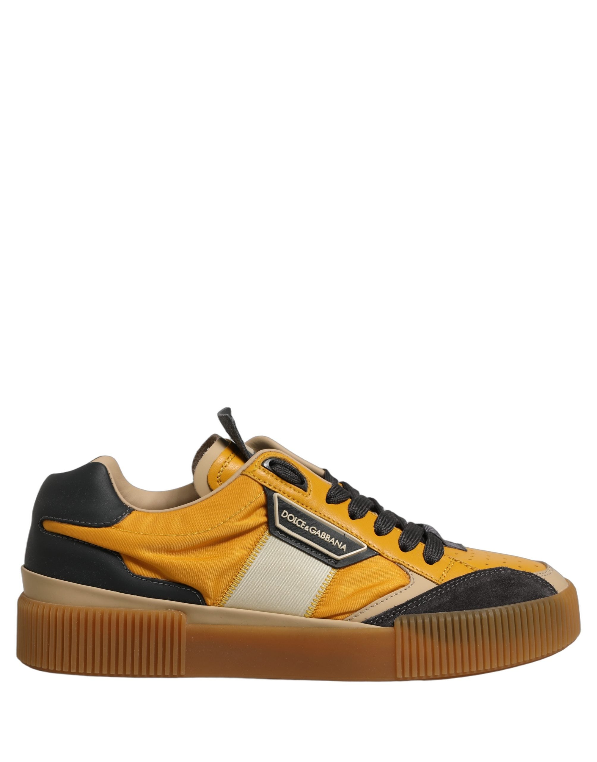 Dolce & Gabbana Multicolor MIAMI Low Top Men Sneakers Shoes