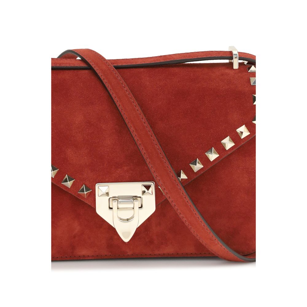 Valentino Garavani Multicolor Suede Leather Shoulder Bag