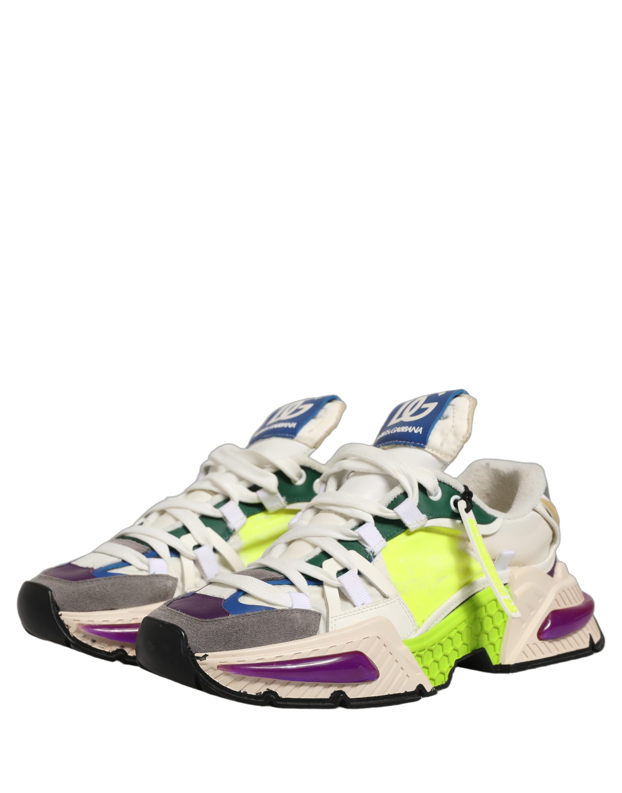 Dolce & Gabbana Multicolor Airmaster Low Top Sneaker Shoes