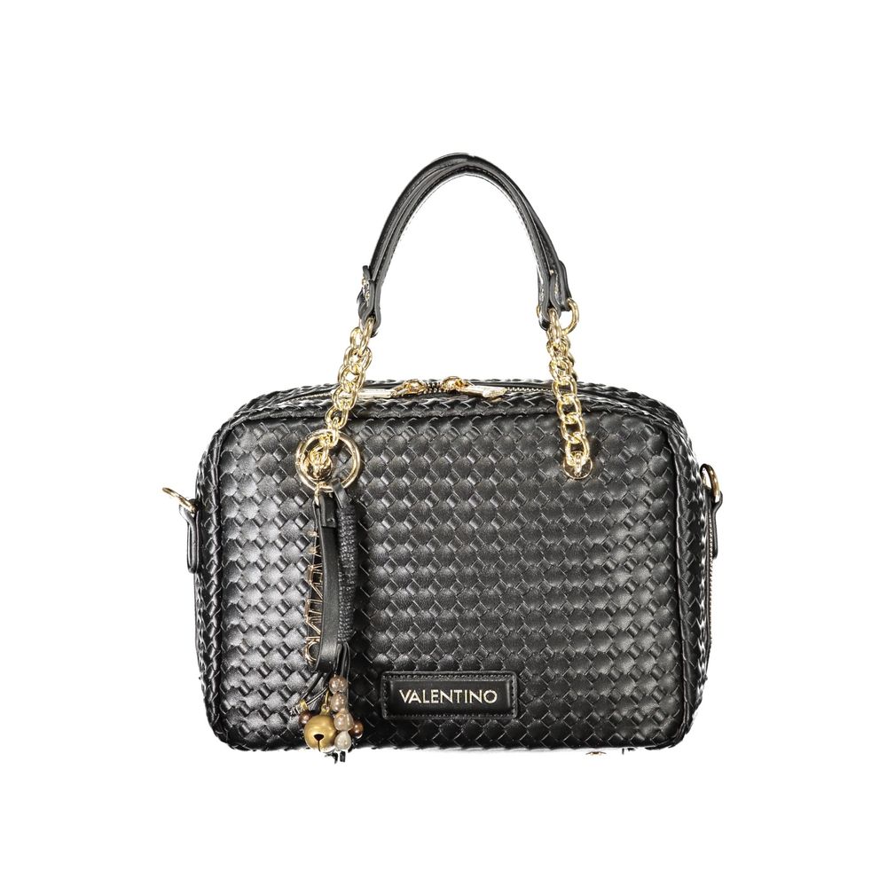 Mario Valentino Black Polyurethane Women's Bag