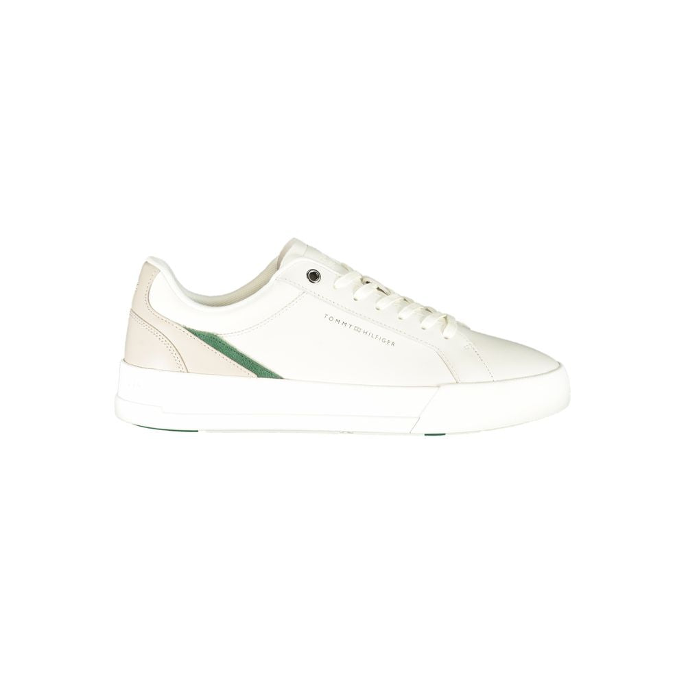 Tommy Hilfiger Bianco Polyurethane Uomo Sneaker