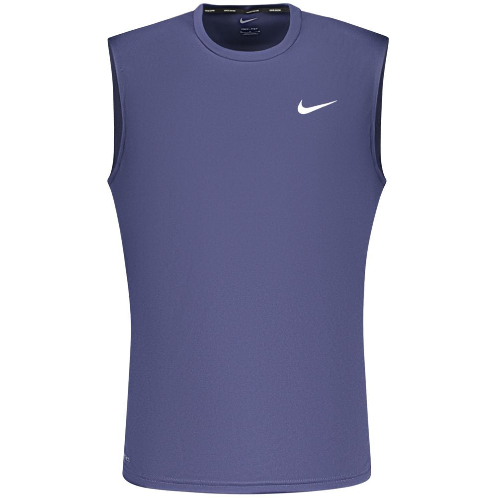 Nike Blue Polyester Men's Tank