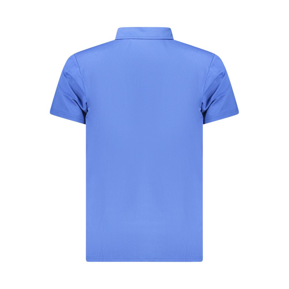 Lotto Blue Polyester Men's Polo Shirt