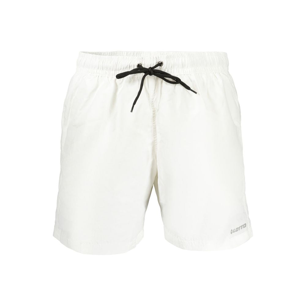 Lotto White Polyamide Men's Swimwear