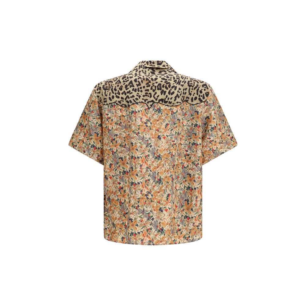 Valentino Garavani Multicolor Silk Pattern Shirt
