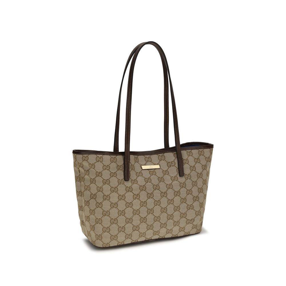 Gucci Beige Polyester Handbag