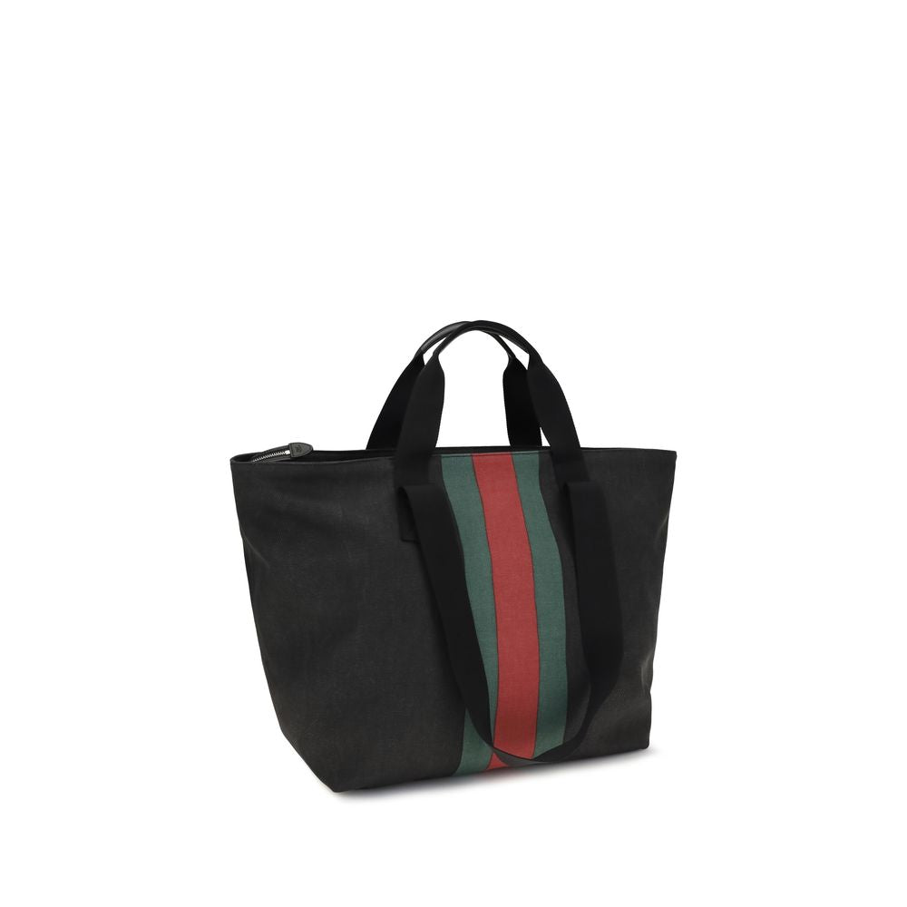 Gucci Black Fabric Shoulder Bag