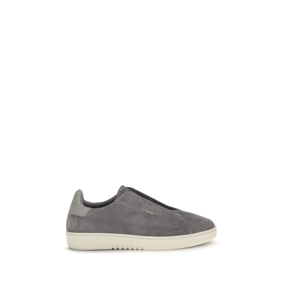 Axel Arigato Gray Calf Leather Bos Taurus Low Top Sneakers