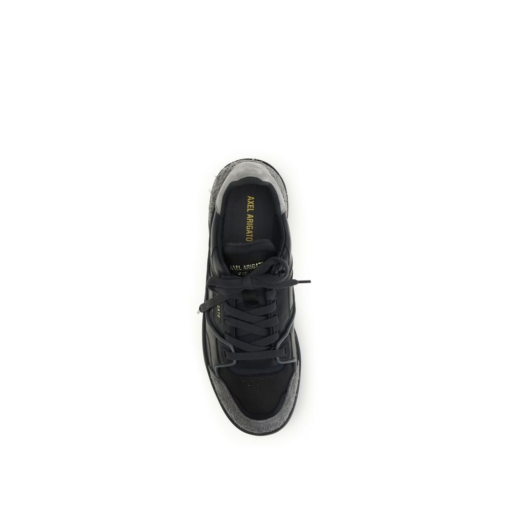 Axel Arigato Black Calf Leather Bos Taurus Low Top Sneakers