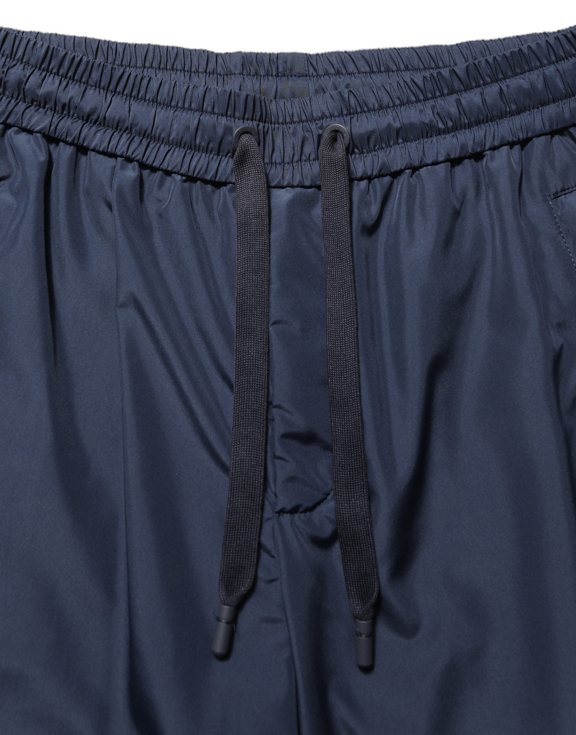 Dolce & Gabbana Dark Blue Polyester Jogger Sweatpants Pants