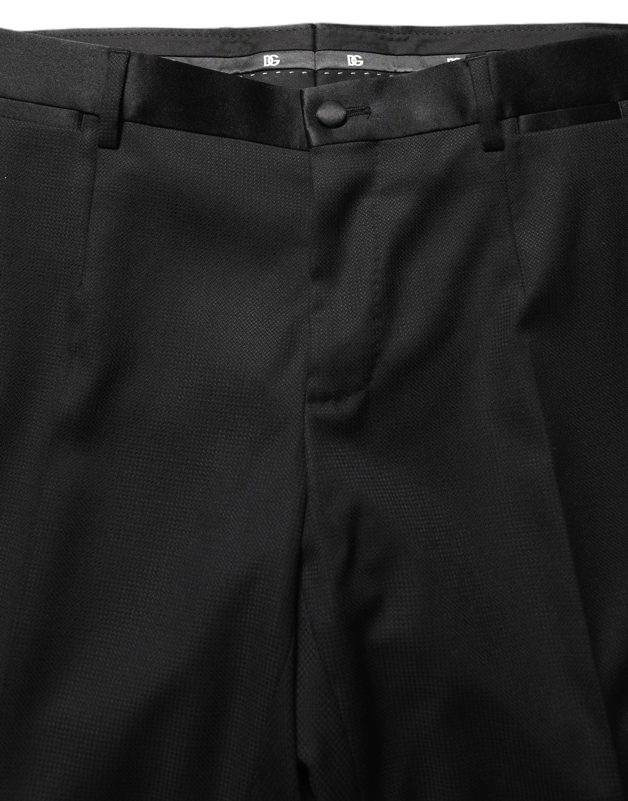 Dolce & Gabbana Black MARTINI Slim Fit Formal 3 Piece Suit