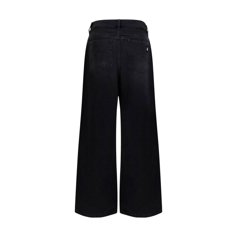 Amiri Black Cotton Jeans Denim