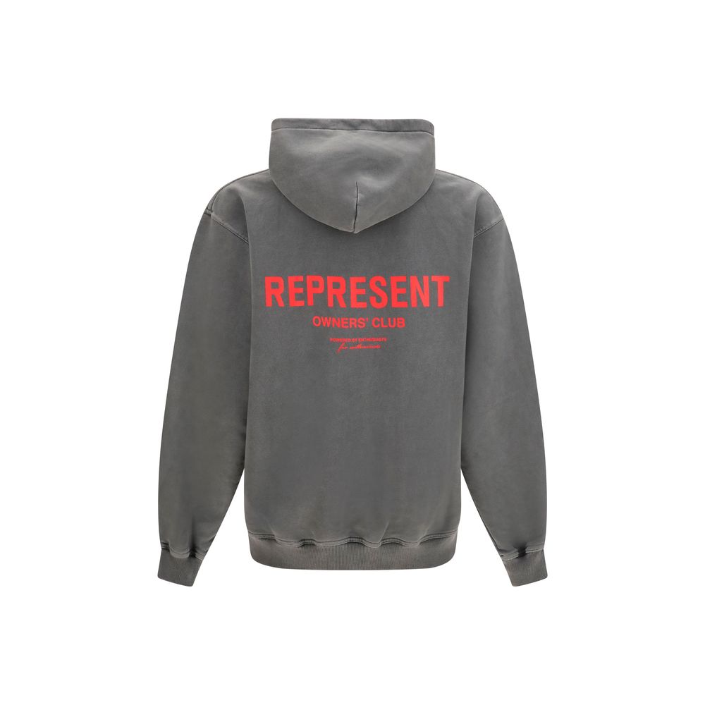 Represent Gray Cotton Sweatshirt