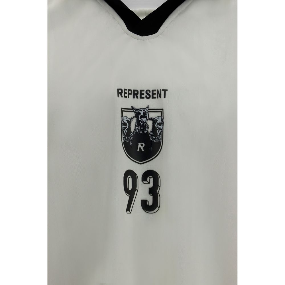 Represent White Polyester T-Shirt