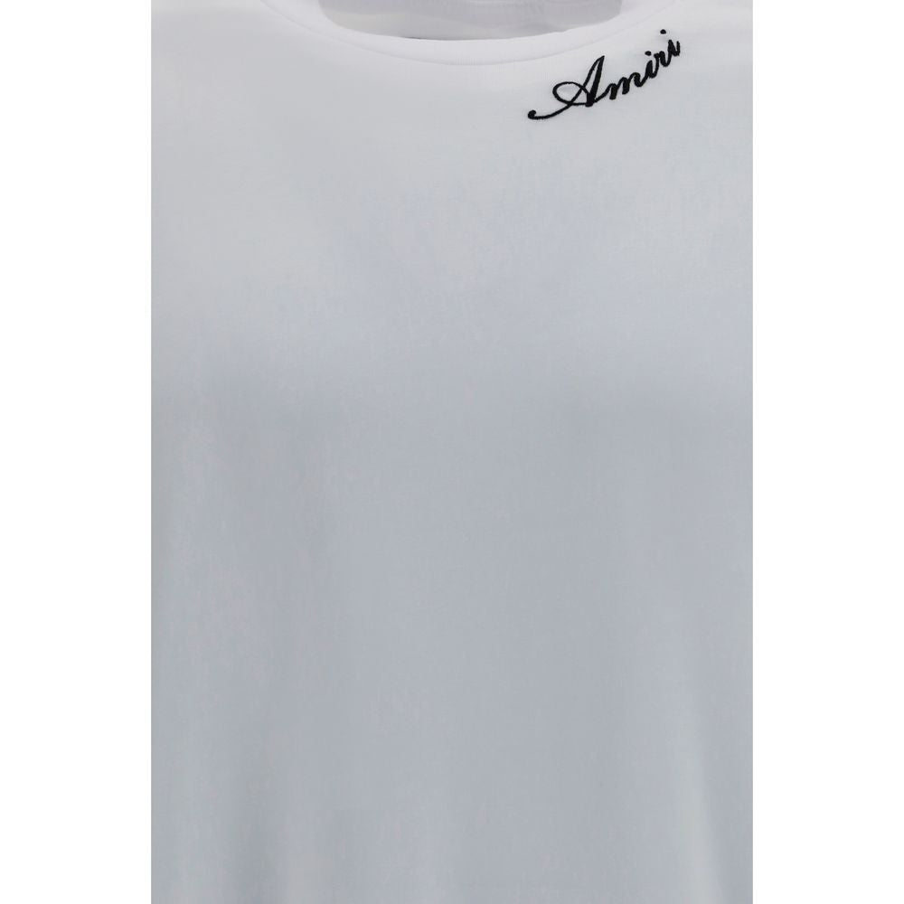 Amiri White Cotton T-Shirt