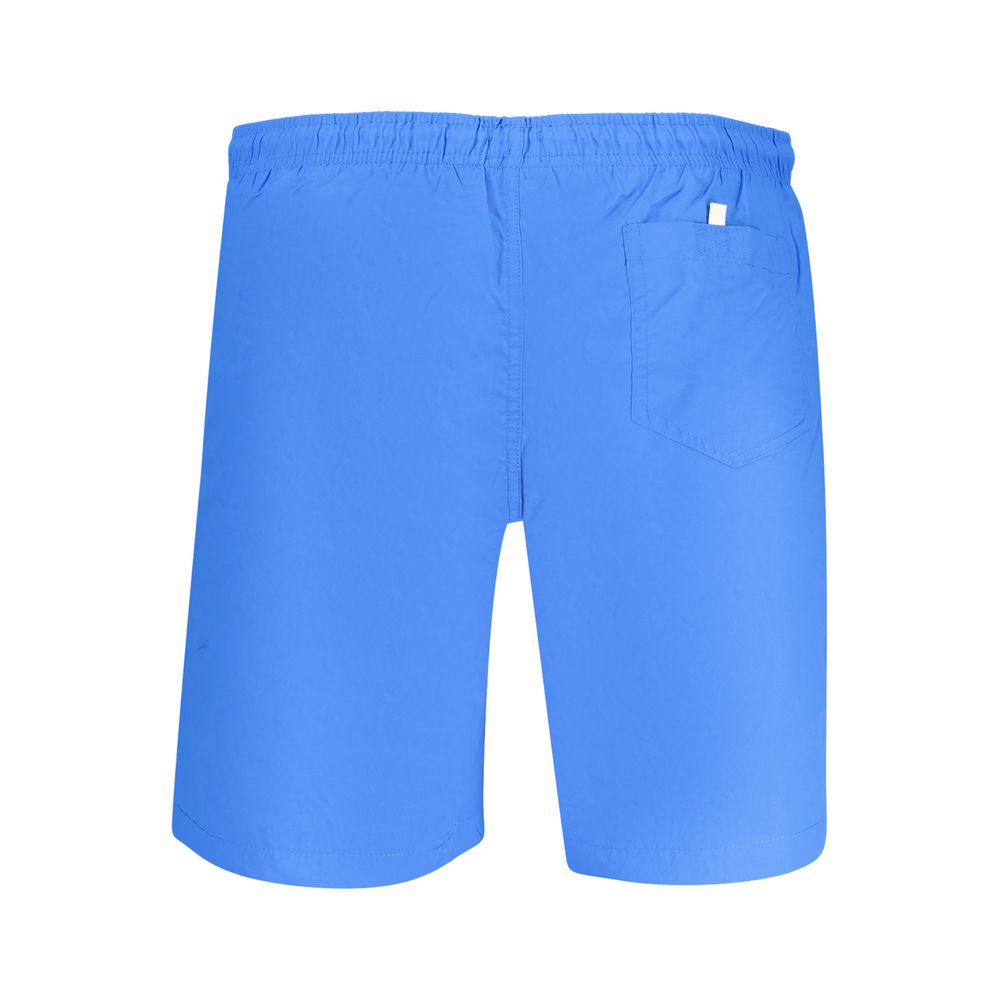 U.S. Grand Polo Blu Polyamide Men's Swimwear Shorts