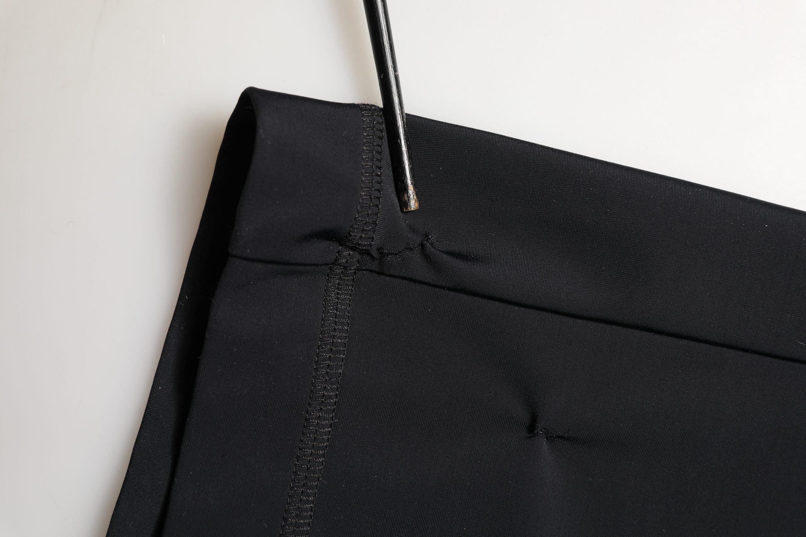 Dolce & Gabbana Black DGVIB3 Stretch Jersey Midi Pencil Cut Skirt