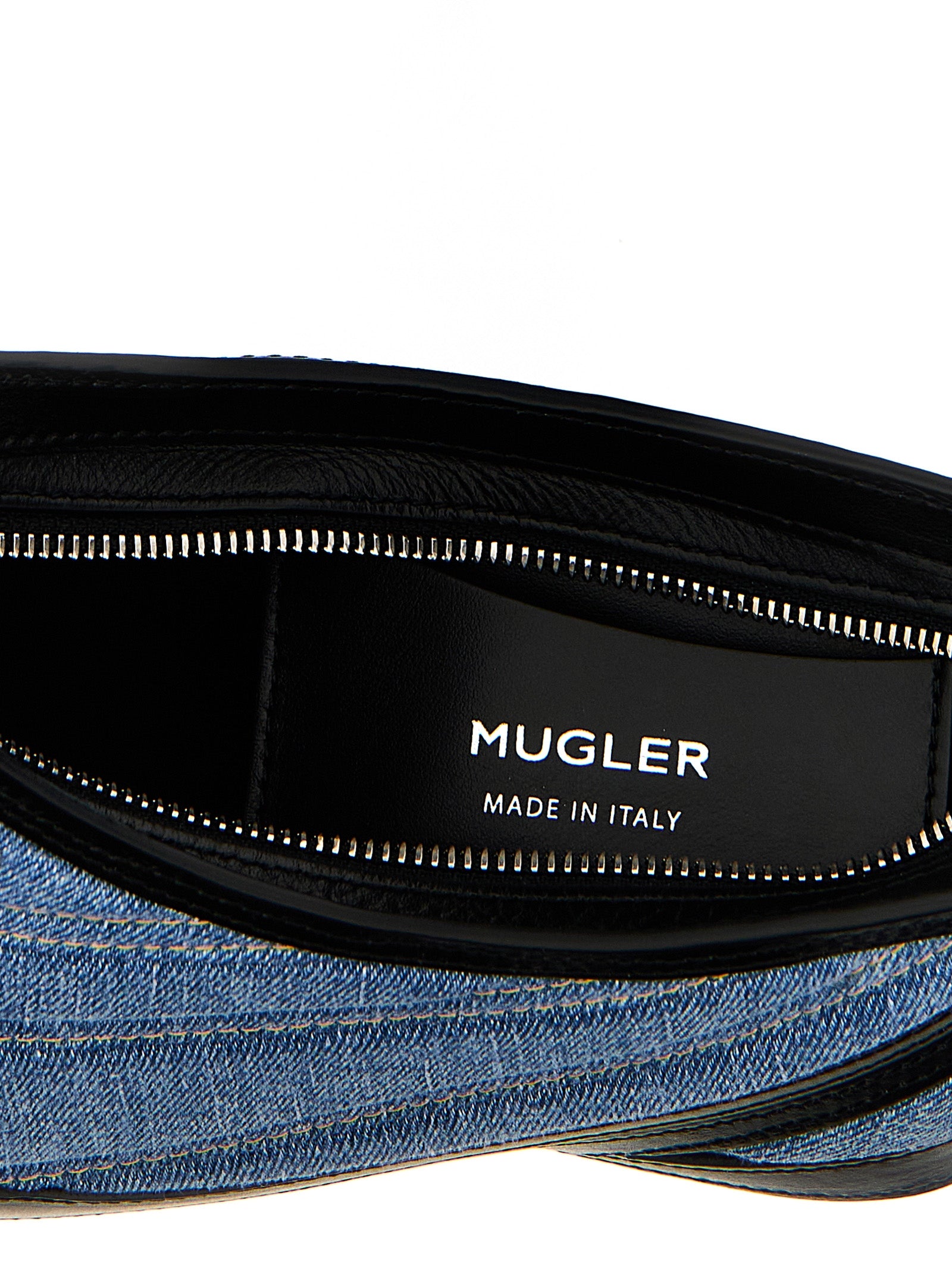 Mugler Multicolor Calfskin Shoulder Bag