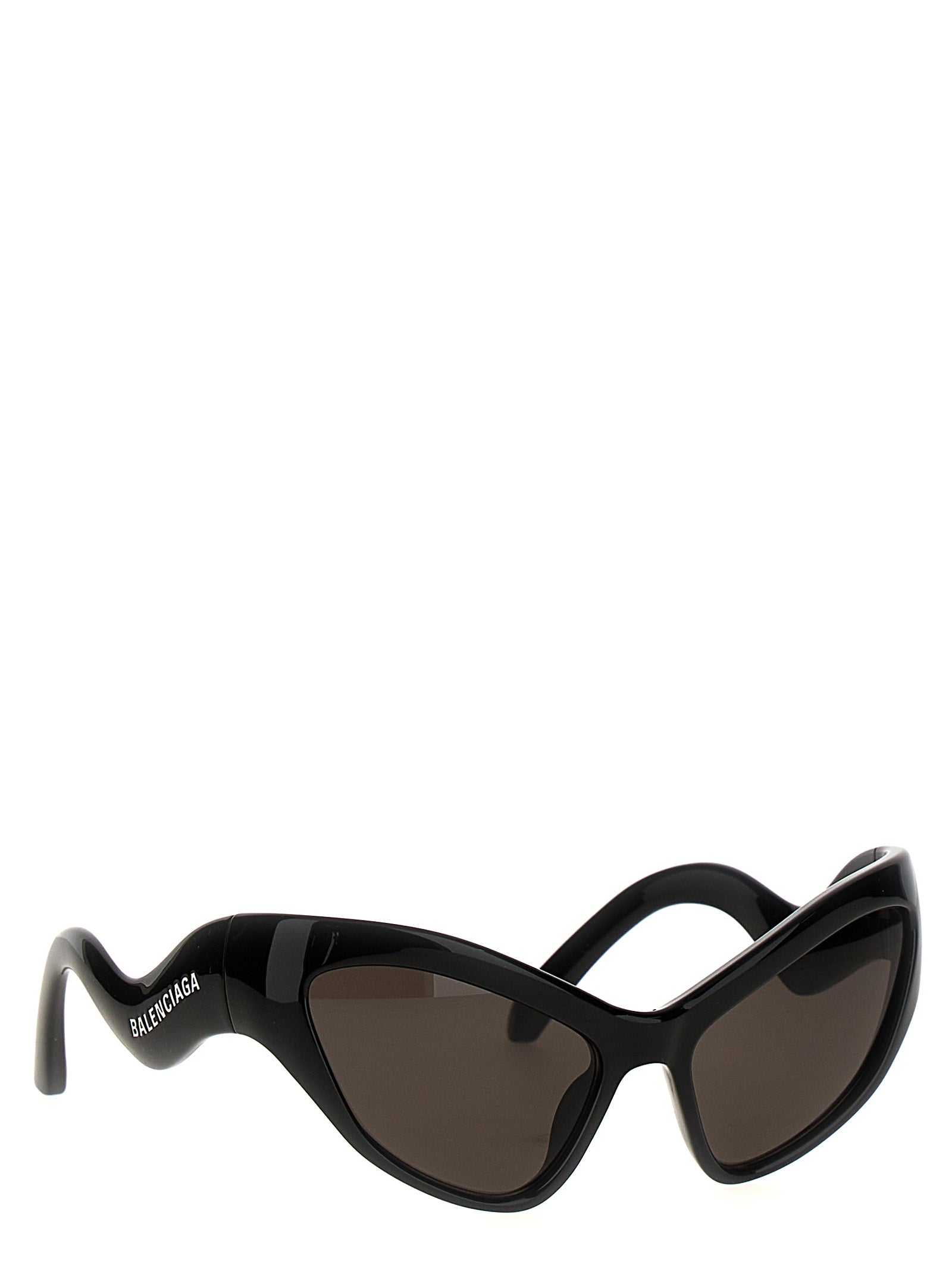 Balenciaga Black Nylon Sunglasses