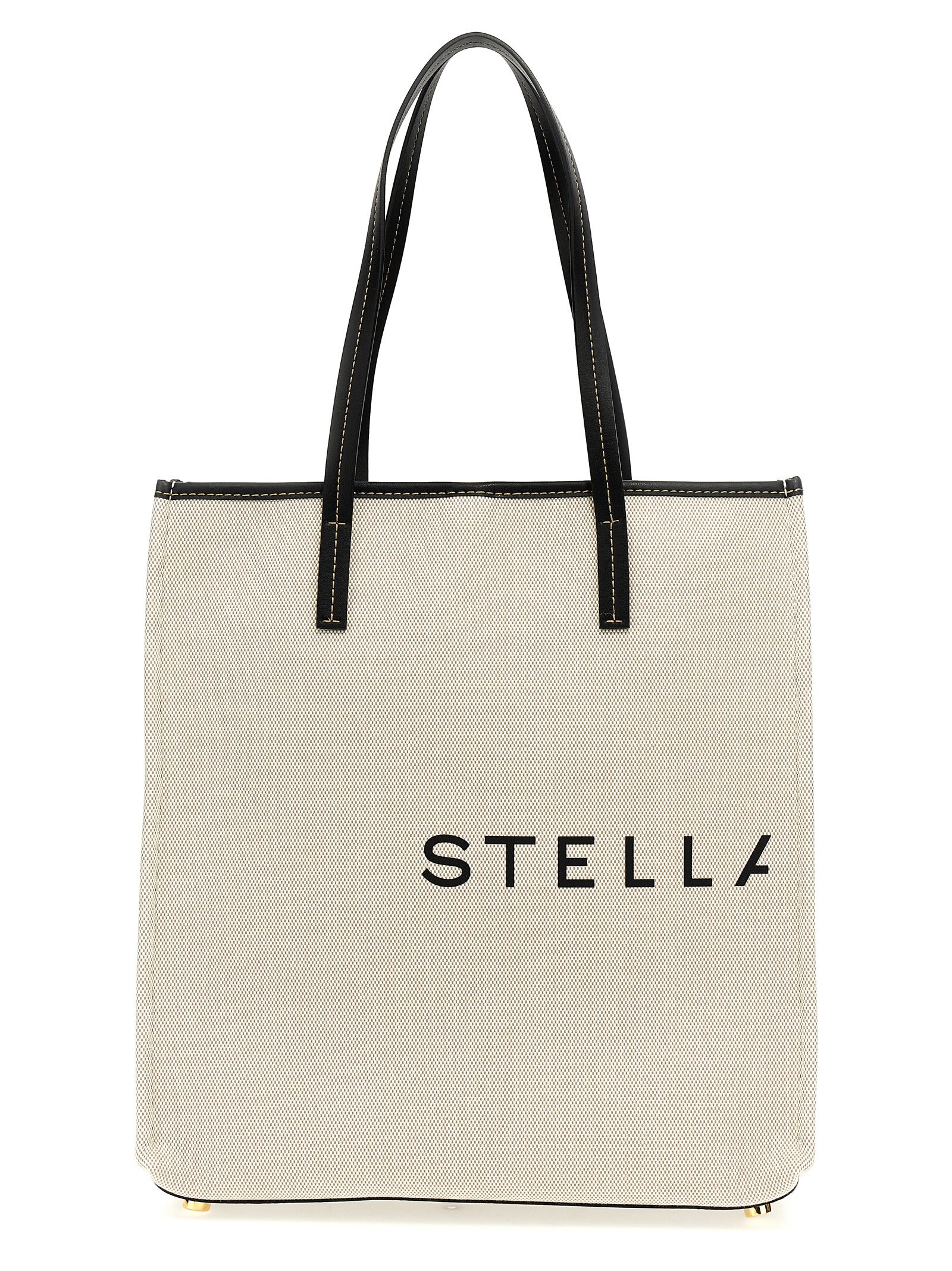 Stella McCartney Beige Cotton Tote Bag