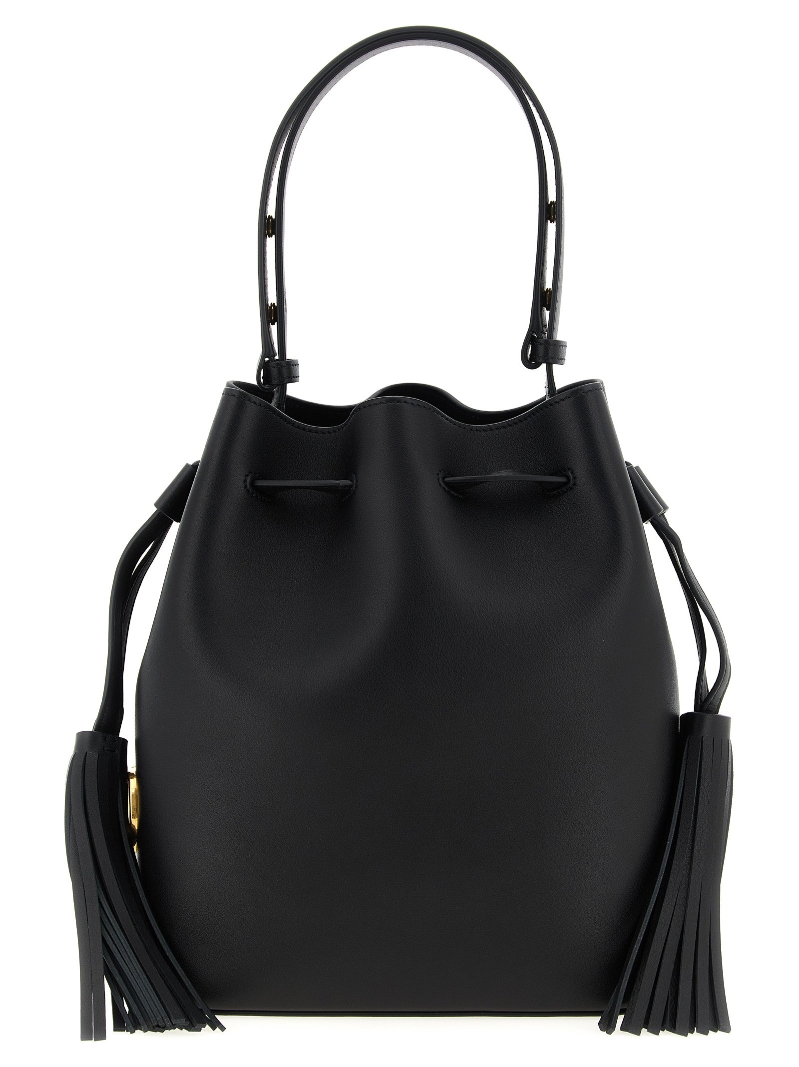 Valentino Garavani Black Calfskin Shoulder Bag