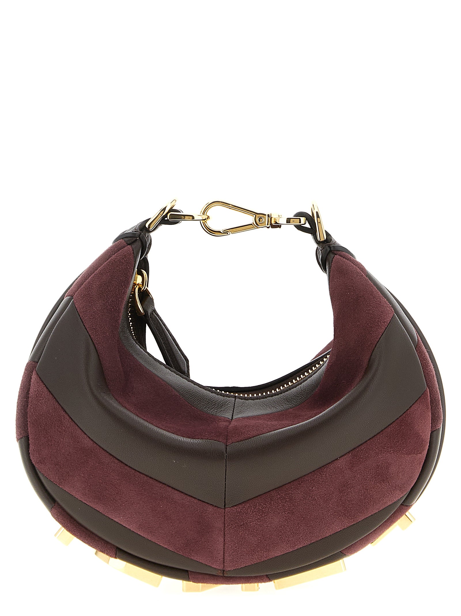 Fendi Multicolor Lamb Leather Handbag