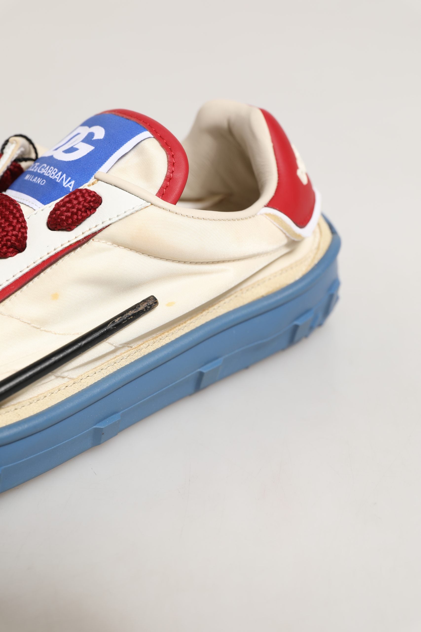 Dolce & Gabbana Multicolor Old Runner Lace Up Sneakers Shoes