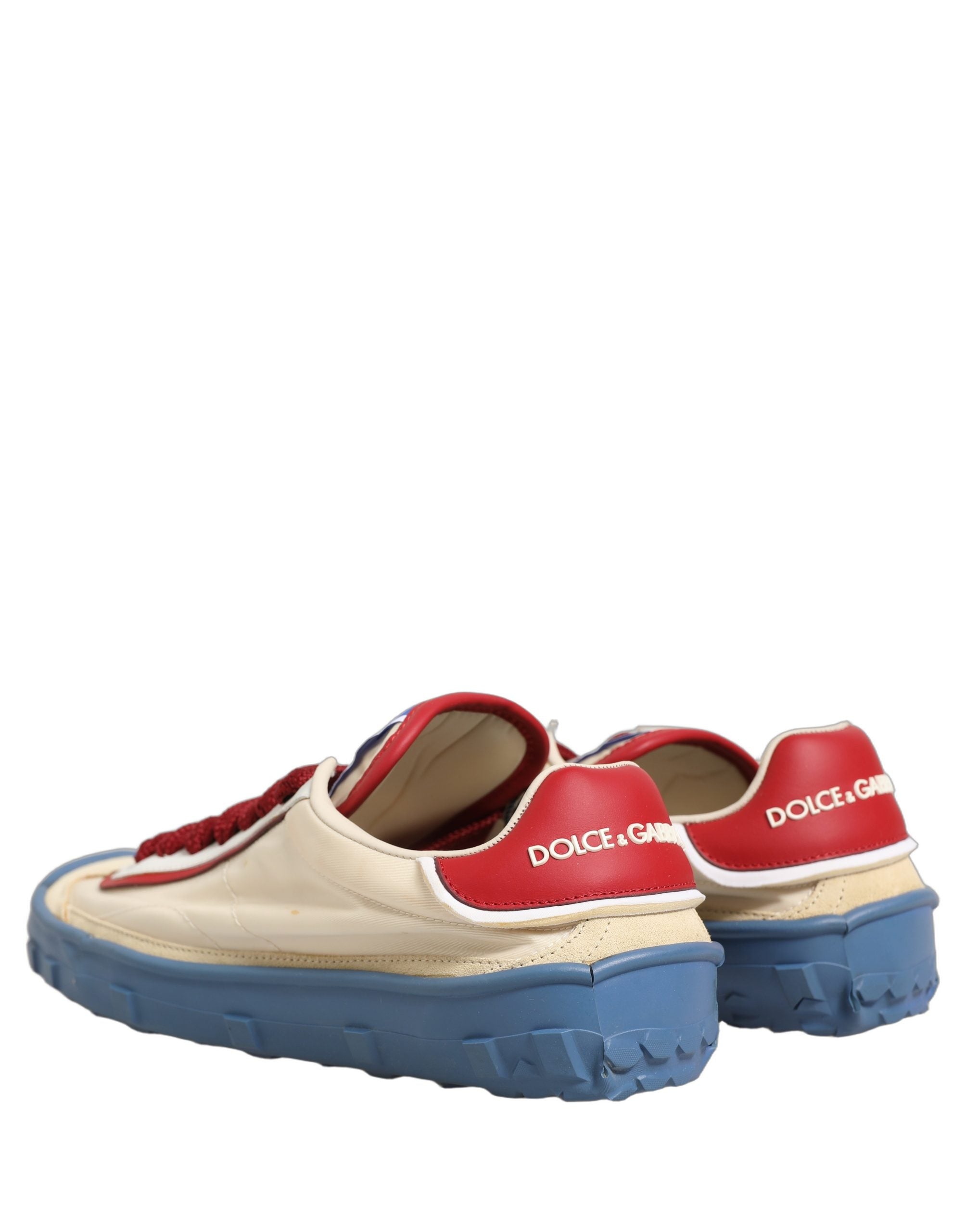Dolce & Gabbana Multicolor Old Runner Lace Up Sneakers Shoes