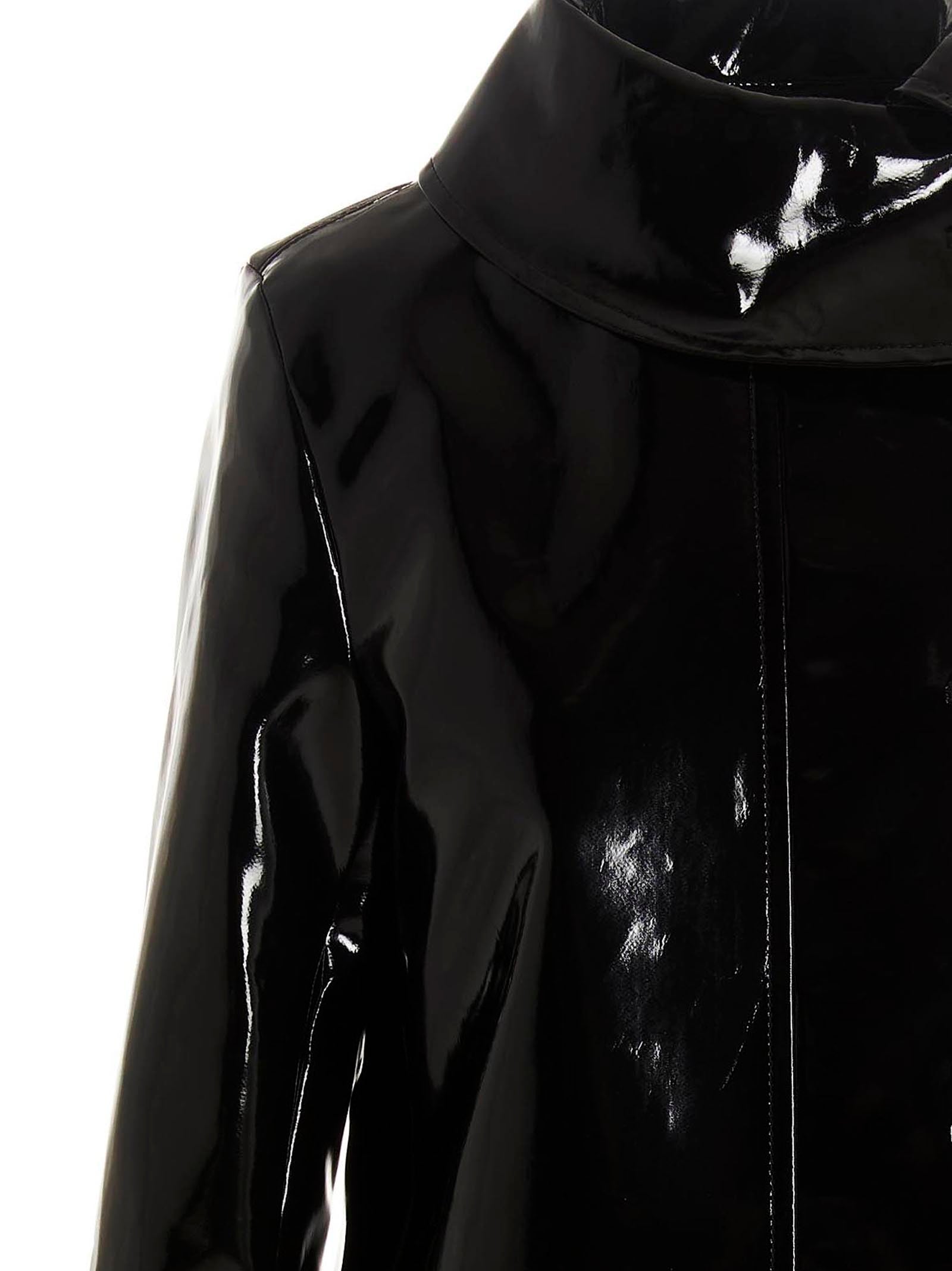 Raf Simons Black Cotton Coat