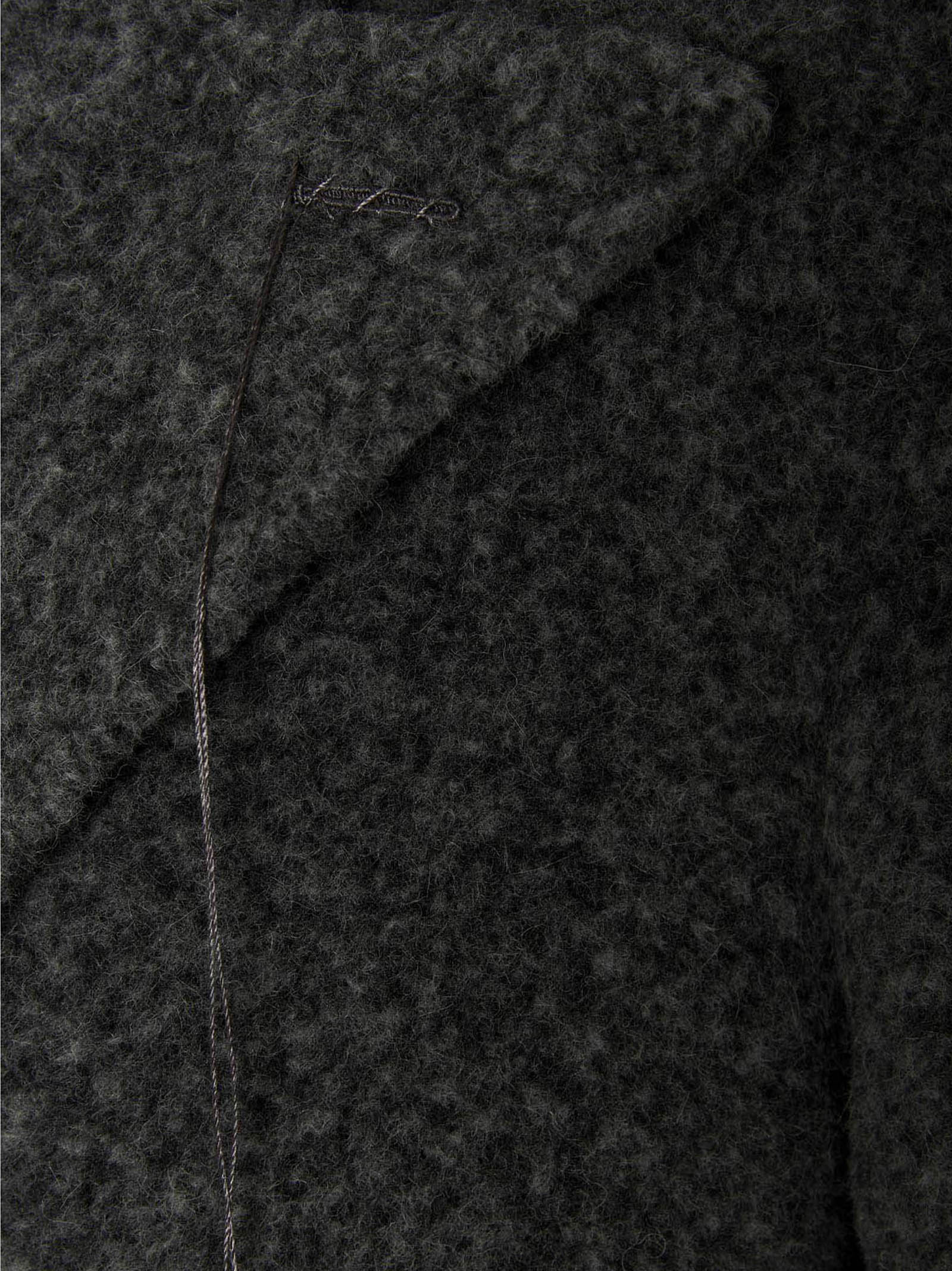 MAURIZIO MIRI Gray Viscose Coat