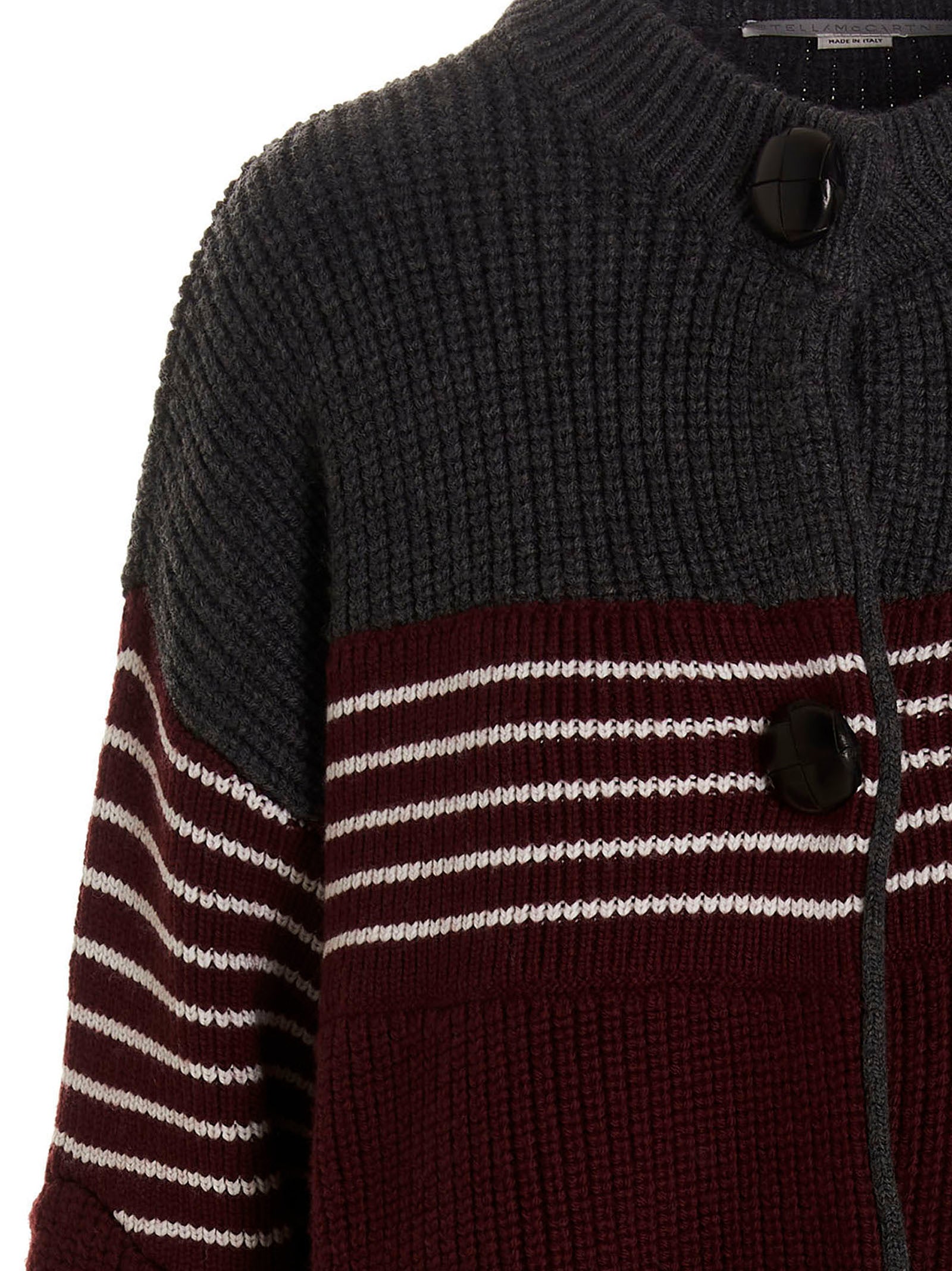 Stella McCartney Multicolor Virgin Wool Coat