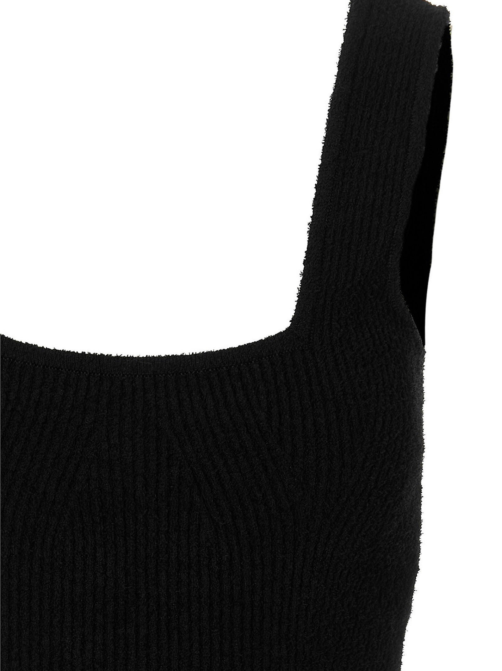 Wardrobe.Nyc Black Cotton Midi Dress