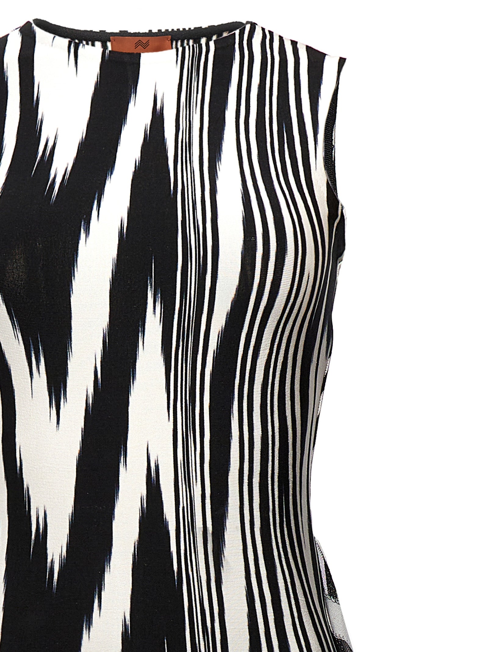 Missoni Bicolor Viscose Bodysuit