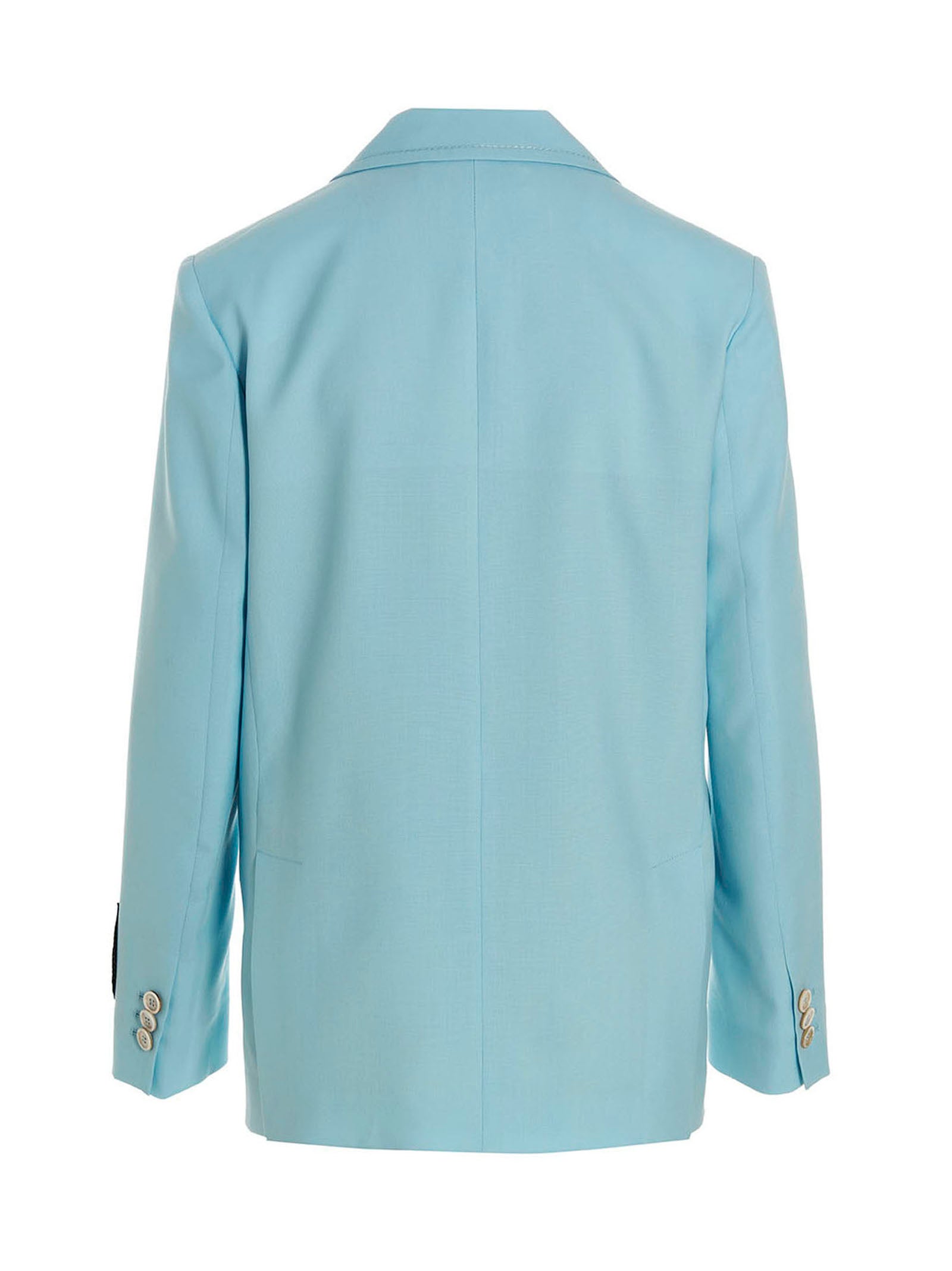Marni Blue Virgin Wool Blazer