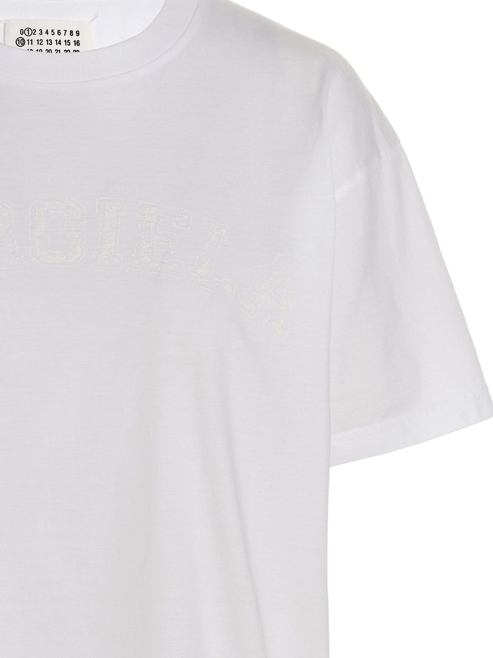 Maison Margiela White Cotton T-Shirt
